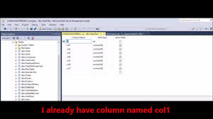 Subscribe please enter a valid email address. Mssql Fix Error Column Names In Each Table Must Be Unique Column Name Youtube