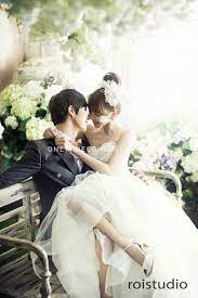 Korean Wedding Studio Photography Floral Set Roi Studio Onethreeonefour Wedding Photo Studio Korean Wedding Photography Korean Wedding