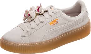 Check spelling or type a new query. Puma Suede Platform Flower Tassel Sneaker Damen Dunkelgrau Gortz 93345801