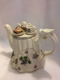 Portmeirion Botanical Garden Afternoon Tea By Prairiegirltreasure 150 00 Portmeirion Pottery Tea Pots Novelty Teapots