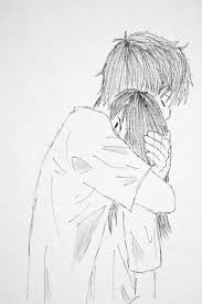 Pin By Zoe Hill On Drawings Drawing People People Hugging Hugging Drawing