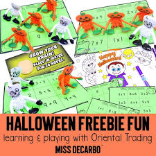 There are 20 coloring pages to choose from. Halloween Freebie Fun Learning With Oriental Trading Miss Decarbo