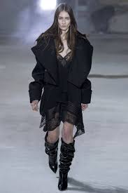 You couldn't see her beautiful blue eyes but it is. Saint Laurent F W 17 Paris Model Showlists Model Lists Skinny Gossip Forums