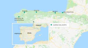 A total of 760 kilometres divided into 33 stages of approximately 25 kilometres each. The Northern Way Of The Camino De Santiago