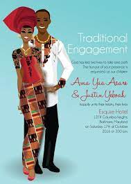 Odo Ye De Sen Sika Ghanaian Traditional Wedding Invitation Traditional Wedding Invitations Ghana Traditional Wedding Traditional Wedding