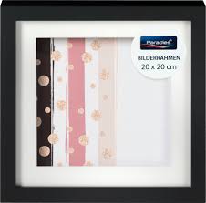 Dieser pinnwand folgen 188 nutzer auf pinterest. Paradies Bilderrahmen Quadratisch 20x20cm Schwarz 1 St Dauerhaft Gunstig Online Kaufen Dm De