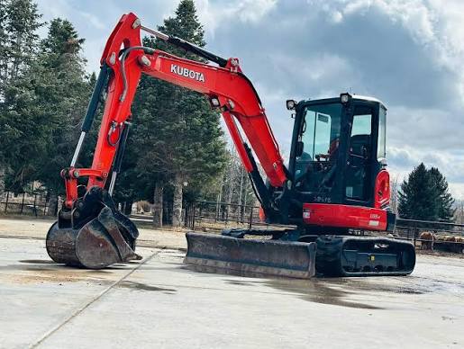 Kubota U55-4GA1 Mini Excavator