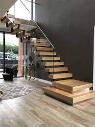 Beautiful Floating Oak Treads Stairkraft Staircase Design Modern Stairway Design Home Stairs Design
