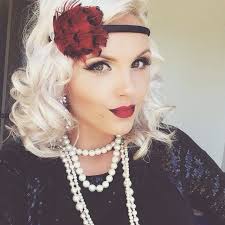 Gatsby Charleston 20er Kostum Selber Machen Kostum Idee Zu Karneval Halloween Fasching 20er Jahre Frisur Tolle Haare Haar Styling