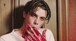 In the movie, ulrich played sidney's boyfriend, billy loomis, who—along. Skeet Ulrich Blood Gif Skeetulrich Blood True Discover Share Gifs