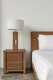 Beautiful Bedside Tables To Perfectly Match Your Teak Wood Bed