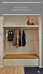 Garderobenstange Classicus Montiert In Einer Nische Im Eingangsbereich Des Hauses Eingangsbereich Haus Sitzbank In 2020 Ikea Home Decor Decor