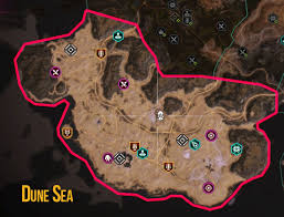 The easiest way is to drive on the map and perform the actions thus, you will visit every corner of the map. Dune Sea Map Rage 2 Rage 2 Guide Gamepressure Com
