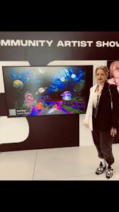 Dare to Dream ❤️‍🔥, •, I have to admit… I just love the stage 😉 , Thank  you @nft_nyc for one more incredible year!, ., ., ., #daniropi #nft #nftart  #nftcommunity #nftartist #nftcollectors #artist ...