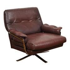 Arne Norell For Vatne Mobler Buffalo Leather Lounge Chair In 2020 Leather Lounge Chair Leather Lounge Lounge Chair