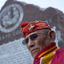 Navajo Code Talkers honored with memorial at county building