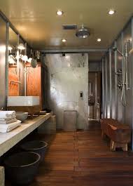 25 Stunning Industrial Bathroom Design Ideas Industrial Bathroom Design Rustic Bathroom Designs Bathroom Inspiration