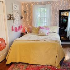 Curtain Led Lights Bedroom Design Dorm Room Decor Bedroom Interior