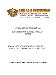 Contoh laporan pkl jurusan ekonomi syariah 9. Laporan Program Orientasi Yang Betul2