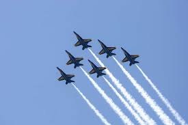 Photos Navy Blue Angels And Air Force Thunderbirds Fly Over Philadelphia In 2020 Blue Angels Air Force Fighter Jets