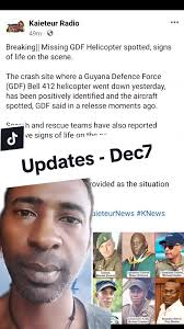 Helicopter Incident Guyana