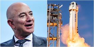 Blue origin these flights will send the capsule up to around 250,000 feet, at which point the rocket will separate from the capsule. Jeff Bezos Will Spend Just 3 Minutes In Space With No Pilot