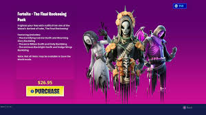 If one looks closely at the 2 pins in either of his jacket styles, they resemble the icons of batman and harley quinn. Fortnite New The Reckoning Skin Bundle Price And Release Date A New Fortnite Bundle Has Just Been Decrypted And Here Are All Of The Fortnite Epic Games Finals