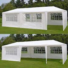 We have been offering various types of party tents for our global clients to satisfy their outdoor party needs. Zeny 10 X 30 White Gazebo Wedding Party Tent Canopy With 6 Windows 2 Sidewalls 8 Walmart Com Walmart Com