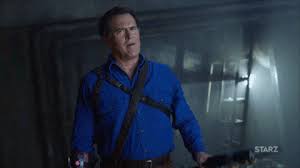 Added 6 years ago anonymously in action gifs. Starz Ash Bruce Campbell Shadow Ash Vs Evil Dead Chainsaw Season2 Ashvsevildead Humor Hilario Bruce Campbell Bruce Campbell Evil Dead Horror Movie Characters