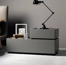 Altha 2 drawer nightstand in walnut. 22 Sleek Modern Nightstands For The Bedroom Home Design Lover