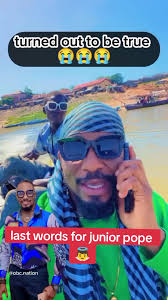 Junior Pope Last Words in The Hospital Live Video