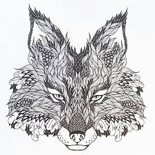 When you're done with these, you can check out all of our animal coloring pages. Pin By Silvia Segura On Animals Head Tattoos Fox Coloring Page Wolf Colors