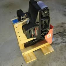 Belt Sander Stand Woodworking Homemade Tools Belt Sander