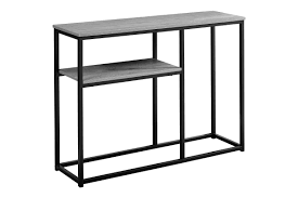 Shop contemporary console table at bellacor. Grey Contemporary Hall Console Table At Gardner White
