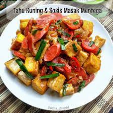 10 resep aneka tahu crispy, renyah, garing, antigagal. Aneka Resep Kue Tahu Kuning Sosis Masak Mentega Oleh Ocha Chupid Bahan 2buah Tahu Kuning Potong Kotak Goreng Hingga Berkulit Sisihkan 5buah Sosis Sapi Potong Serong 1ikat Kecil Lokio Daun Bawang Potong2