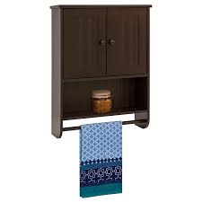 Therefore, measuring the bathroom towel bar height is always an important thing that you have to keep in mind when you are about to install one in your here, we have a brief and complete guide to thea�bathroom towel bar height that you can use to help you install one properly. Best Choice Products Wooden Modern Contemporary Bathroom Storage Organization Wall Cabinet W Open Cubby Adjustable Shelf Double Doors Towel Bar Wainscot Paneling Espresso Amazon In Home Kitchen