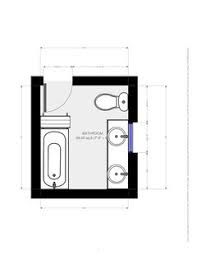 These bathroom floor plans are simple, efficient, and basically get the job done with no extra fanfare. Need Help With 9x7 8 Bathroom Layout