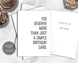 Free Printable Birthday Card For Boyfriend Printable Funny Birthday Card For Him Brother Friend Dad Etsy Funny Printable Birthday Cards Birthday Card Printable Birthday Cards For Him