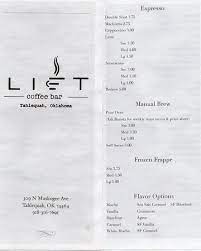 Yuengling black & tan models a traditional english half & half. The Best Coffee Tea In Tahlequah Tripadvisor