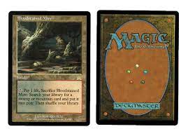 Discount card can never be bought for 25k. Bloodstained Mire From Onslaught Magic The Gathering Mtg Proxy Card