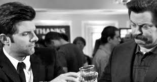 In this role, swanson does his best not to interact with the public or take on new city projects. Toast Parks And Recreation S Finale With Its Best Drinking Moments
