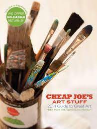 Cheap Joe S Art Stuff 2014 Guide To Great Art Artist Materials Alcohol Ink Craft Desk