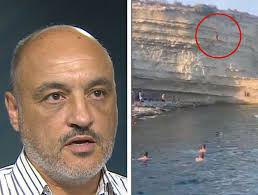 Cliff diving is the perfect recipe for a serious accident"