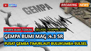 gempa bumi, di antara tanda kekuasaan allah1. Gempa Bulukumba Sulsel Gempa Bumi Hari Ini Youtube