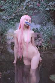 Darling in the Franxx Zero Two Ero-Cosplay by Vinnegal Explores Nature in  the Nude – Sankaku Complex
