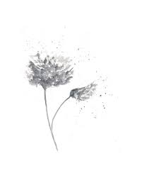 Abstract Black And White Flower Painting Watercolor Painting Watercolor Flowers Flower Print Etsy In 2020 Watercolor Flowers Abstract Flowers Watercolor Paintings