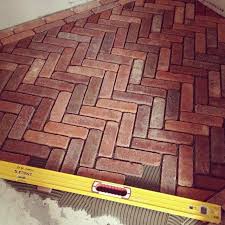 Kristin Casey On Instagram Love This Little Detail On My Office Lantern Improcrastinating Needtofocus Brick Flooring House Flooring Flooring