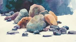 We did not find results for: How To Paint Rocks Value And Shape For Minerals Done Right Watercolor Rocks Watercolor Artists Rock Painting Art