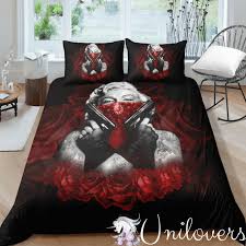 Buy marilyn monroe bedding duvet set queen size marilyn monroe bed sheets set: Home Garden Duvet Covers Bedding Sets Marilyn Monroe Bedding Set Duvet Quilt Cover Pillowcase Girl Domitory Bedroom 1
