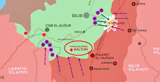 İdlib operasyonu son durum : Turk Askerlerinin Sehit Oldugu Yer Neresi Idlib Balyun Nerede